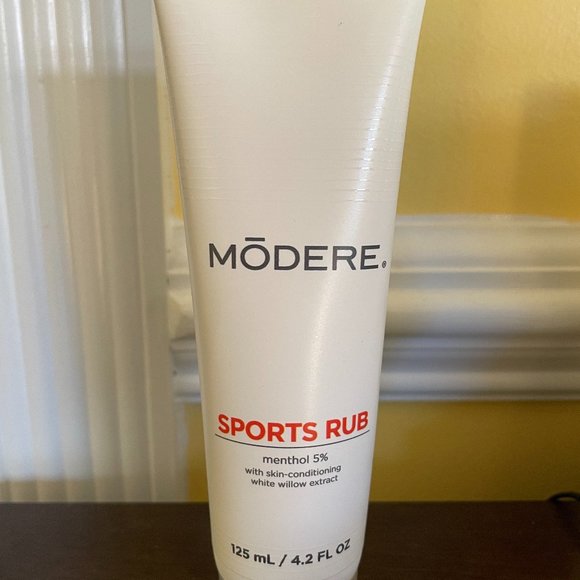 Modere Sports Rub, Menthol 5%, Skin Conditioning, Pre/Post Workout, New/Sealed - Picture 1 of 2